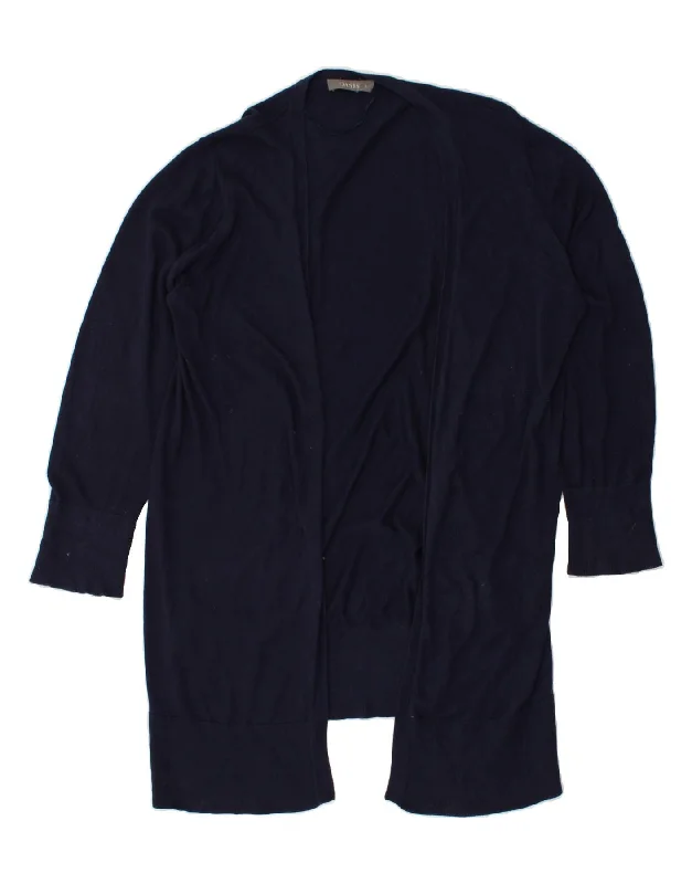 OASIS Womens Longline Cardigan Sweater UK 16 Large Navy Blue Cotton Machine Wash Dry Clean Hand Wash OASIS Womens Longline Cardigan Sweater UK 16 Large Navy Blue Cotton Machine Wash Dry Clean Hand Wash