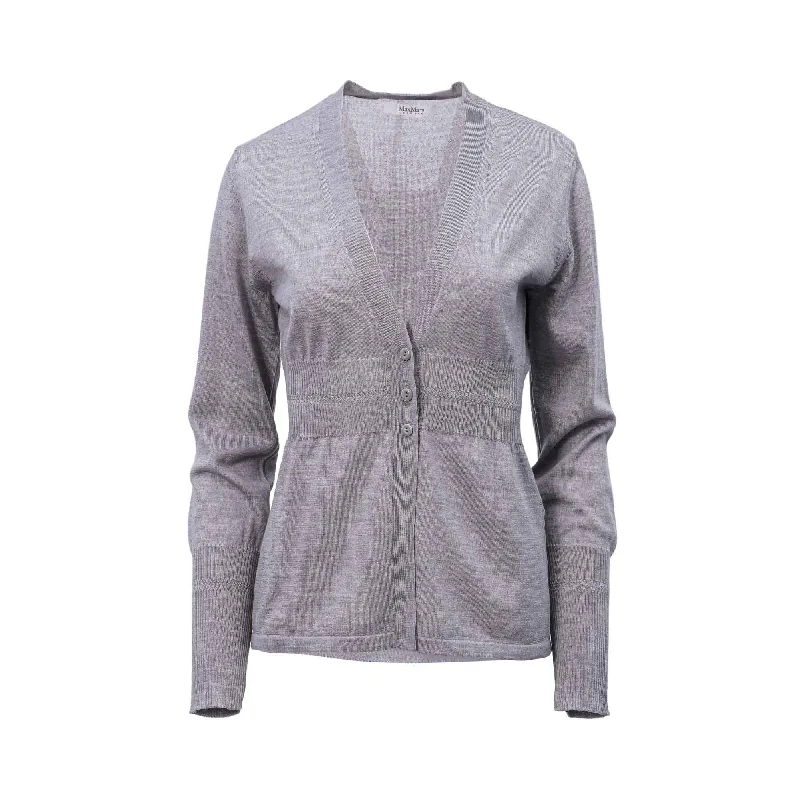 MaxMara Women's Olindo Sand Cardigan Set Elegant Classic Vintage
