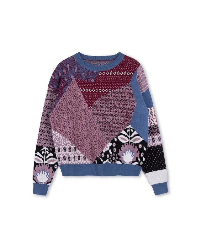 Printed Midi Cardigan Boat Neck Shawl Collar Notched Collar