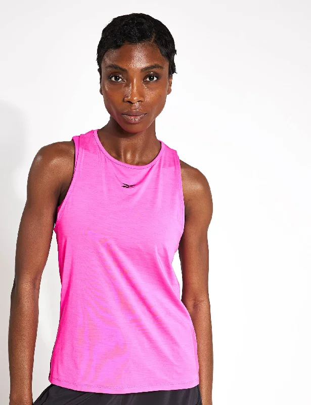 Chill Athletic Tank Top - Laser Pink sexy tank top