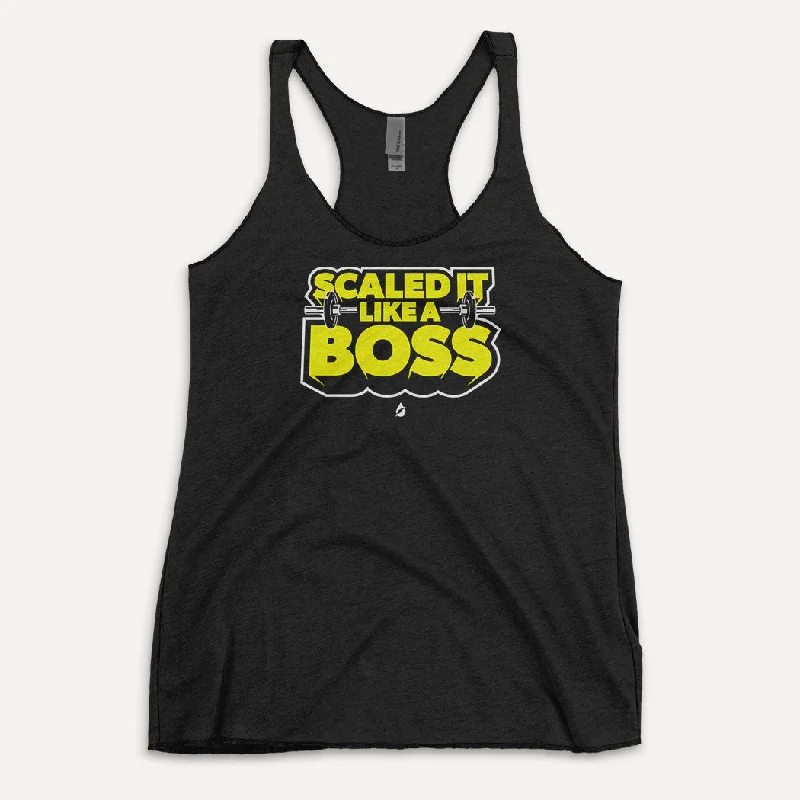 Scaled It Like A Boss Women's Tank Top neon tank top