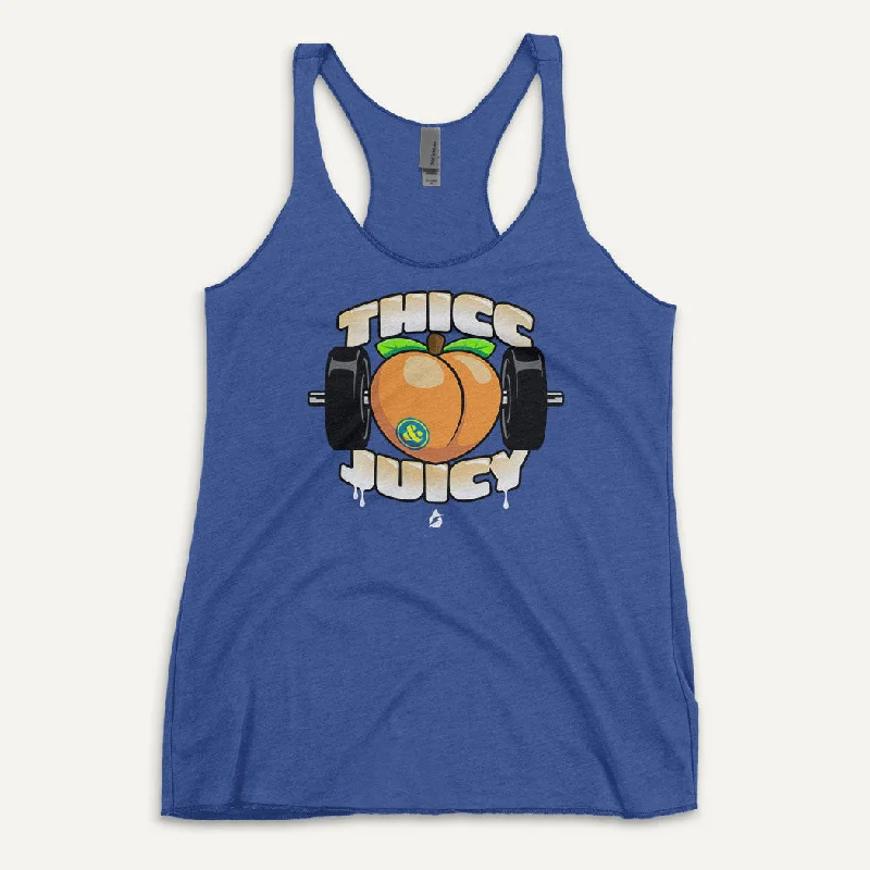 Thicc And Juicy Women's Tank Top soft tank top